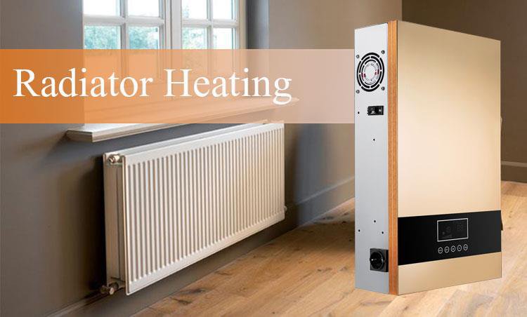 Induction Boiler ใช้กับระบบ Radiator Heating