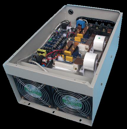 โครงสร้างภายใน Induction Heater IGBT พัดลมระบายความร้อน